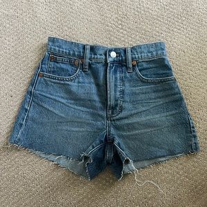 Never worn before Madewell jean shorts size 23